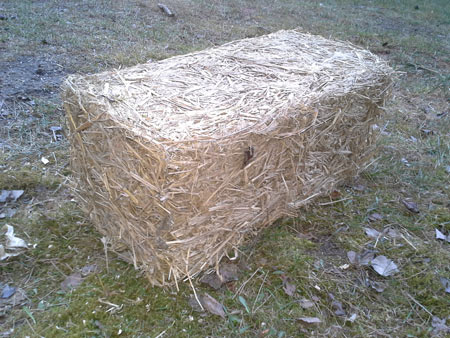 Bloczek gliniano-słomiany