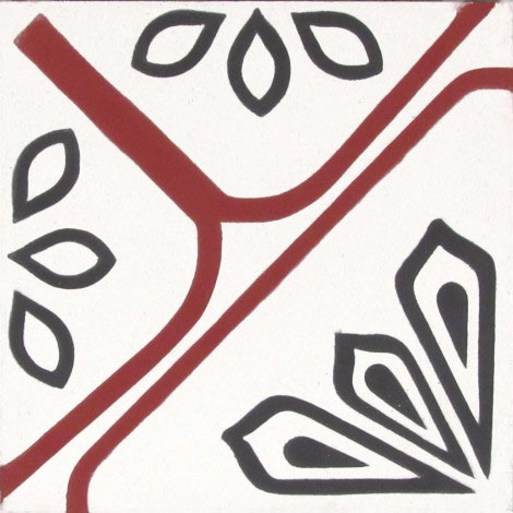 Marokańskie płytki cementowe nr 3080