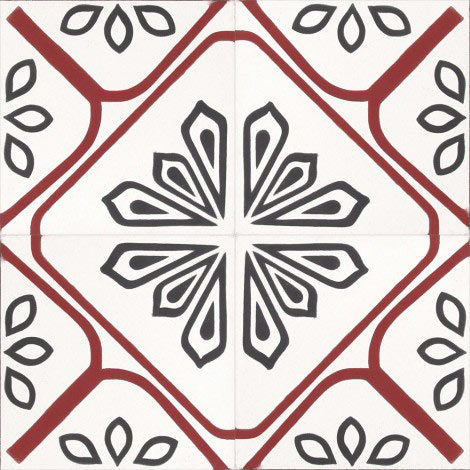 Marokańskie płytki cementowe nr 3080