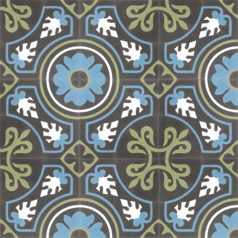 Marokańskie płytki cementowe nr 3093