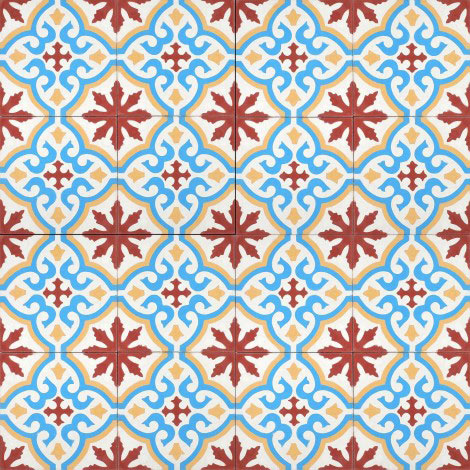 Marokańskie płytki cementowe nr 403