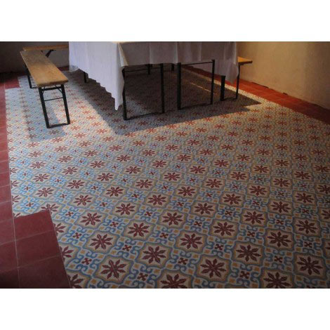 Marokańskie płytki cementowe nr 403