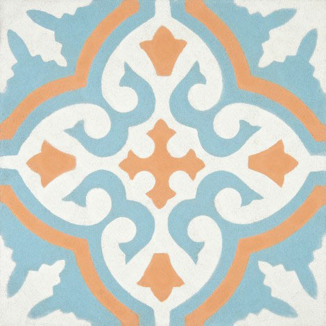 Marokańskie płytki cementowe nr 451