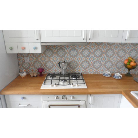 Marokańskie płytki cementowe nr 451