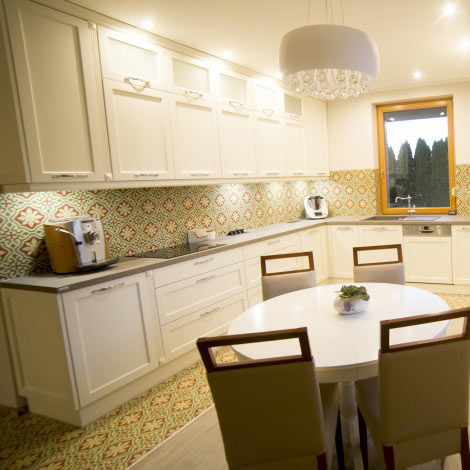 Marokańskie płytki cementowe nr 452