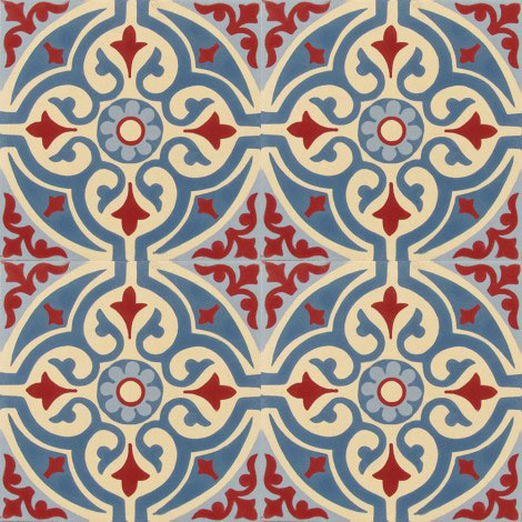 Marokańskie płytki cementowe nr 4801