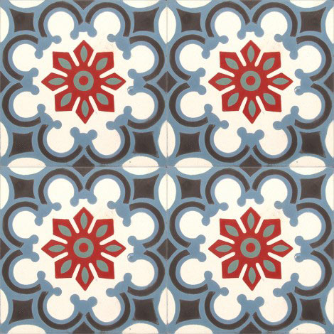 Marokańskie płytki cementowe nr 5030