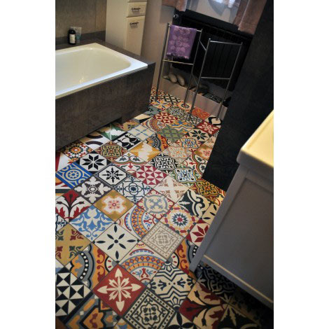 Marokańskie płytki cementowe nr 5030