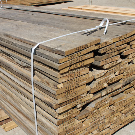 Stare deski podłogowe dębowe